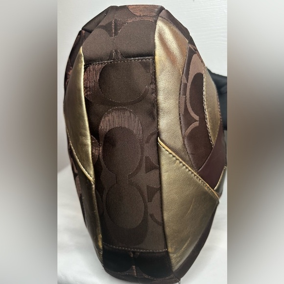 Coach Rare Limited Edition Soho Signature Inlaid Patchwork Hobo shoulder bag GUC - Picture 4 of 15